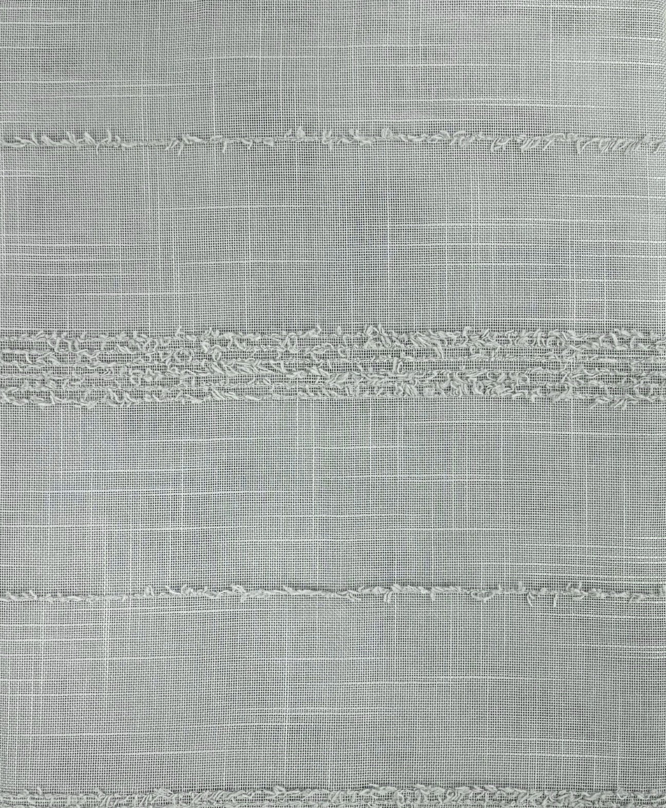 CARNABY STRIPE ROD POCKET PANEL - SILVER - Image 2