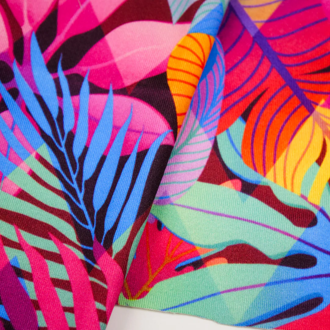 CHARLIE - KNIT PRINTS - ABSTRACT LEAVES - Image 3