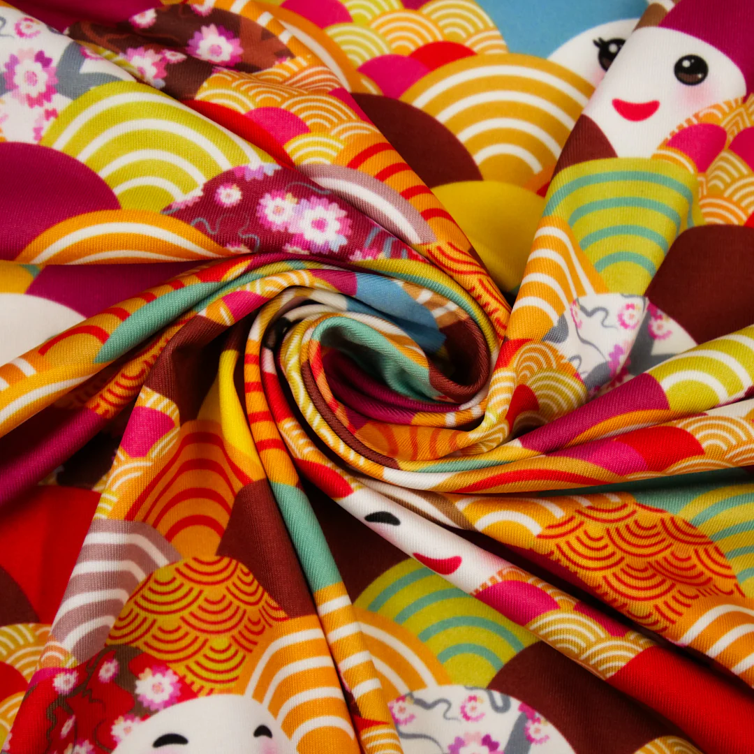 CHARLIE - KNIT PRINTS - ASIAN ABSTRACT - Image 2