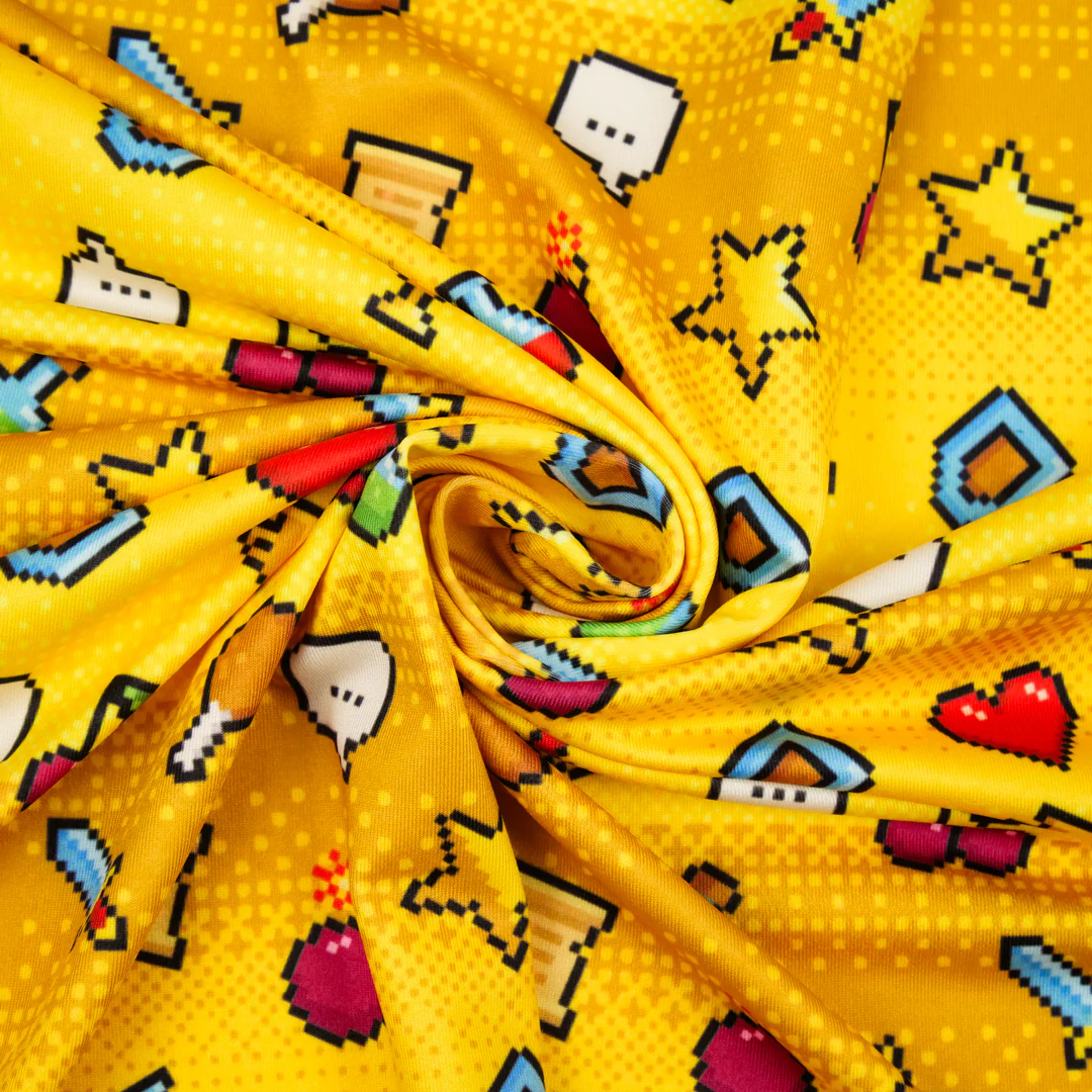 CHARLIE - KNIT PRINTS - DIGITAL CHERRIES / HEARTS - Image 2