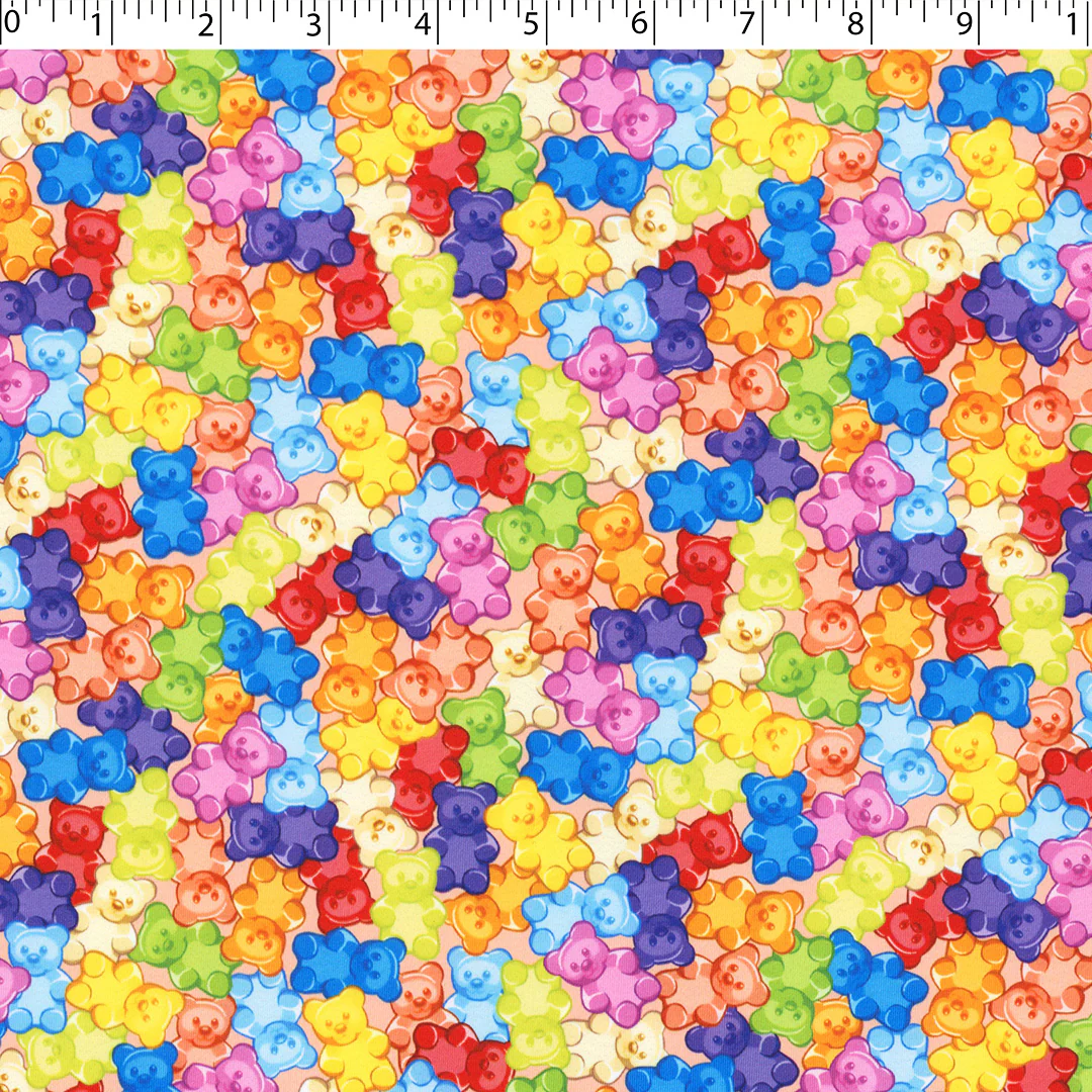 CHARLIE - KNIT PRINTS - GUMMY BEARS