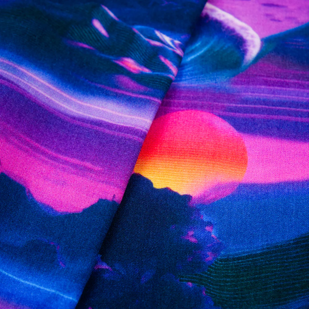 CHARLIE-RAYON POPLIN PRINTS-DUSK - Image 3