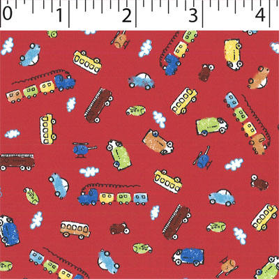 FLANNELETTE PRINTS - TRAFFIC JAM
