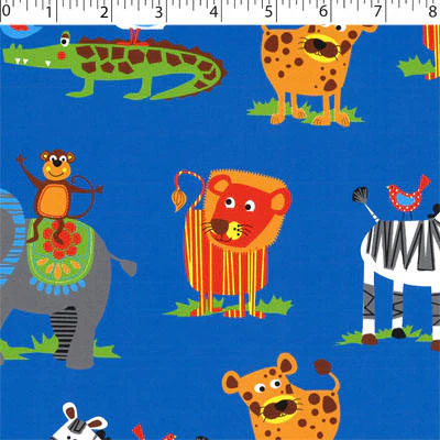 FLANNELETTE PRINTS - SAFARI FRIENDS - Image 2