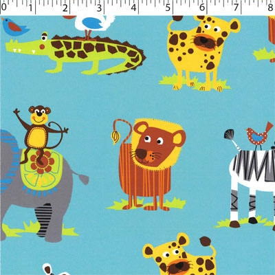 FLANNELETTE PRINTS - SAFARI FRIENDS - Image 3