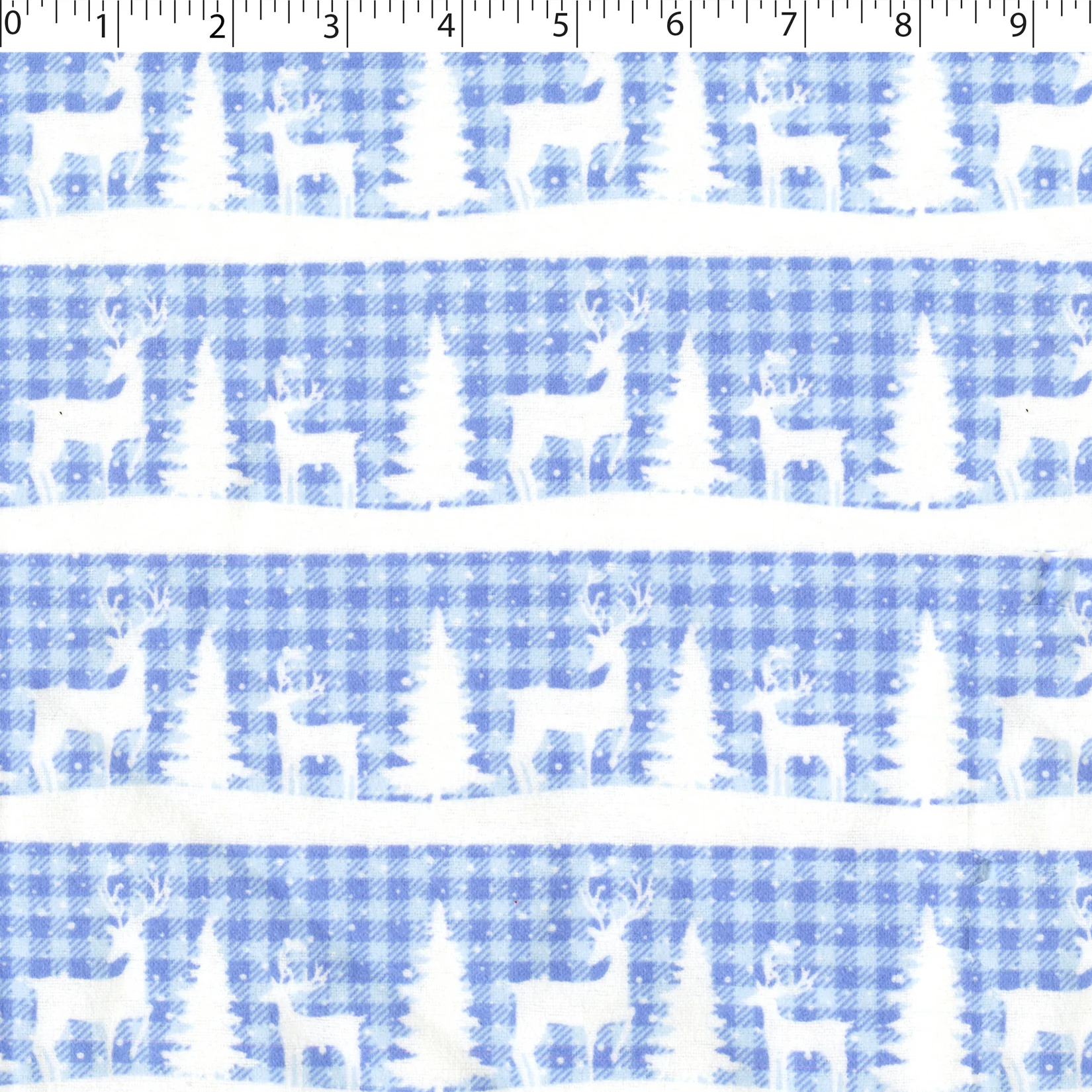 FLANNELETTE PRINTS - REINDEER STRIPE - Image 3