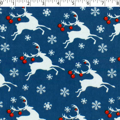 FLANNELETTE PRINTS - HOLIDAY REINDEER - Image 3