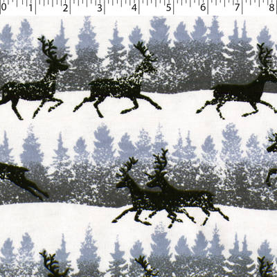 FLANNELETTE PRINTS - DEER RUN - Image 2