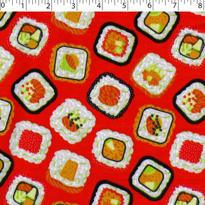 FLANNELETTE PRINTS - SUSHI - Image 3