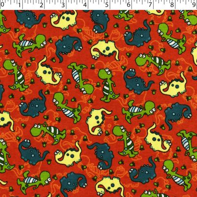 FLANNELETTE PRINTS - DINO DANCE - Image 3