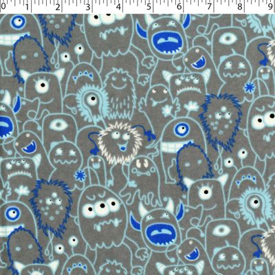 FLANNELETTE PRINTS - LIL 'MONSTERS - Image 2