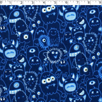 FLANNELETTE PRINTS - LIL 'MONSTERS - Image 3