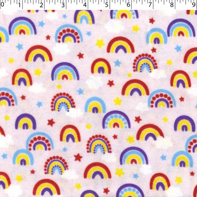 FLANNELETTE PRINTS - RAINBOWS - Image 2
