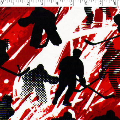FLANNELETTE PRINTS - HOCKEY SWISH - Image 2