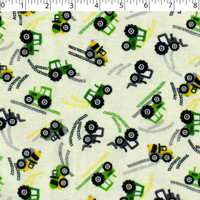 FLANNELETTE PRINTS - TRACTOR - Image 3