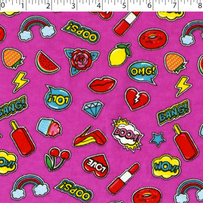 FLANNELETTE PRINTS - STICKER BOOK - Image 2