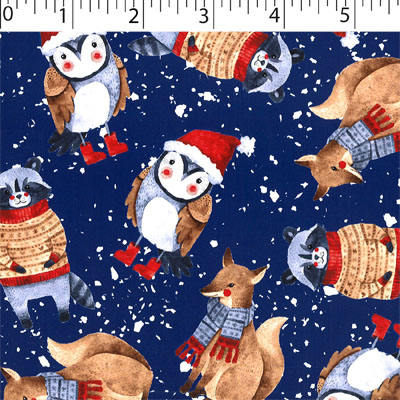 FLANNELETTE PRINTS - WINTER FRIENDS - Image 2