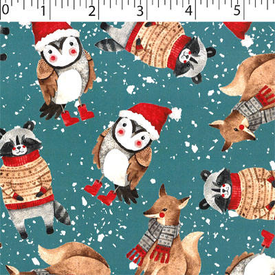FLANNELETTE PRINTS - WINTER FRIENDS - Image 3