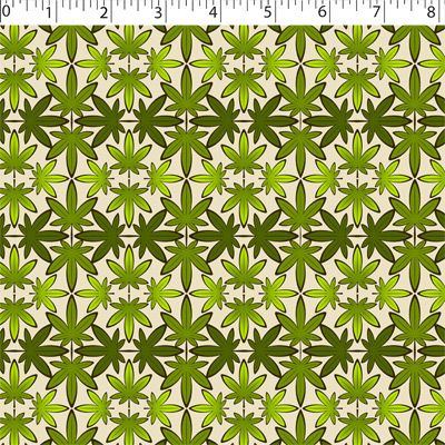 MARY JANE PRINTS - LEAF TILE - Image 3