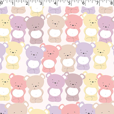 FLANNELETTE PRINTS - TEDDY ROWS - Image 3