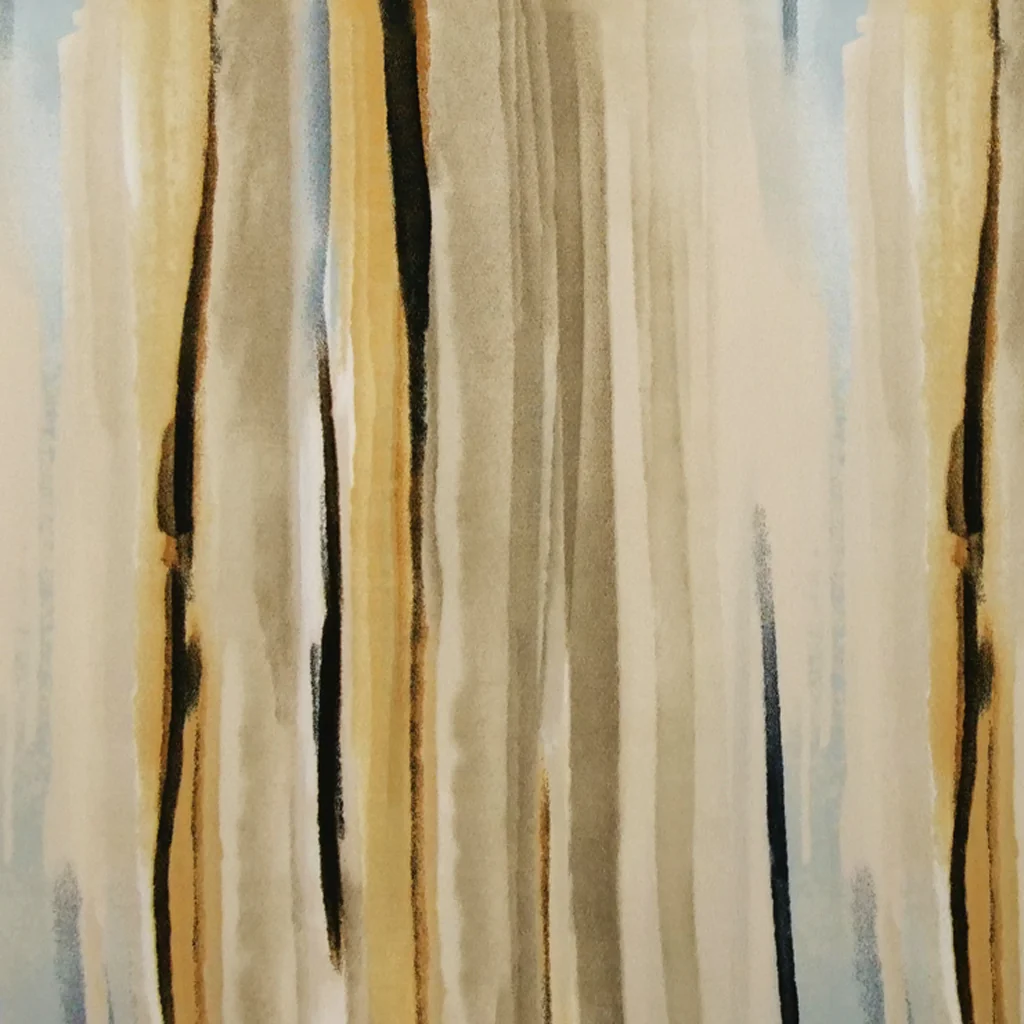 GEORGIA POLYESTER PRINTS - WATERCOLOR STRIPE - Image 3