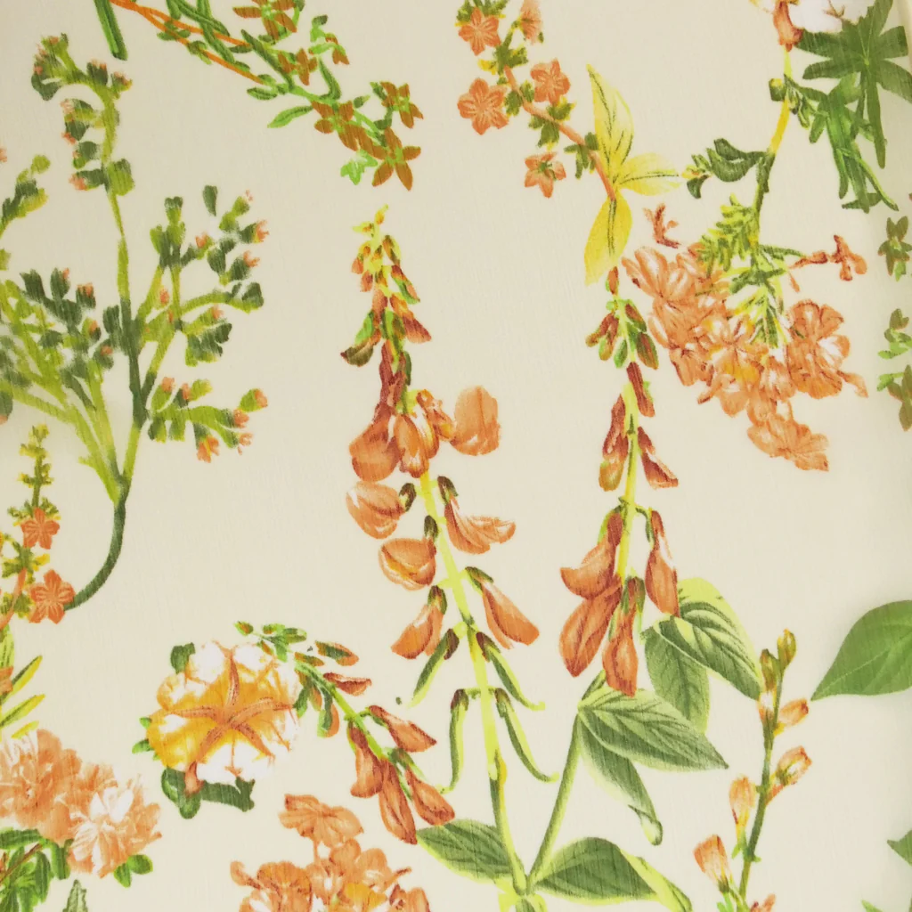 GINA YORYU CHIFFON PRINTS - BOTANICAL FLORAL - Image 3