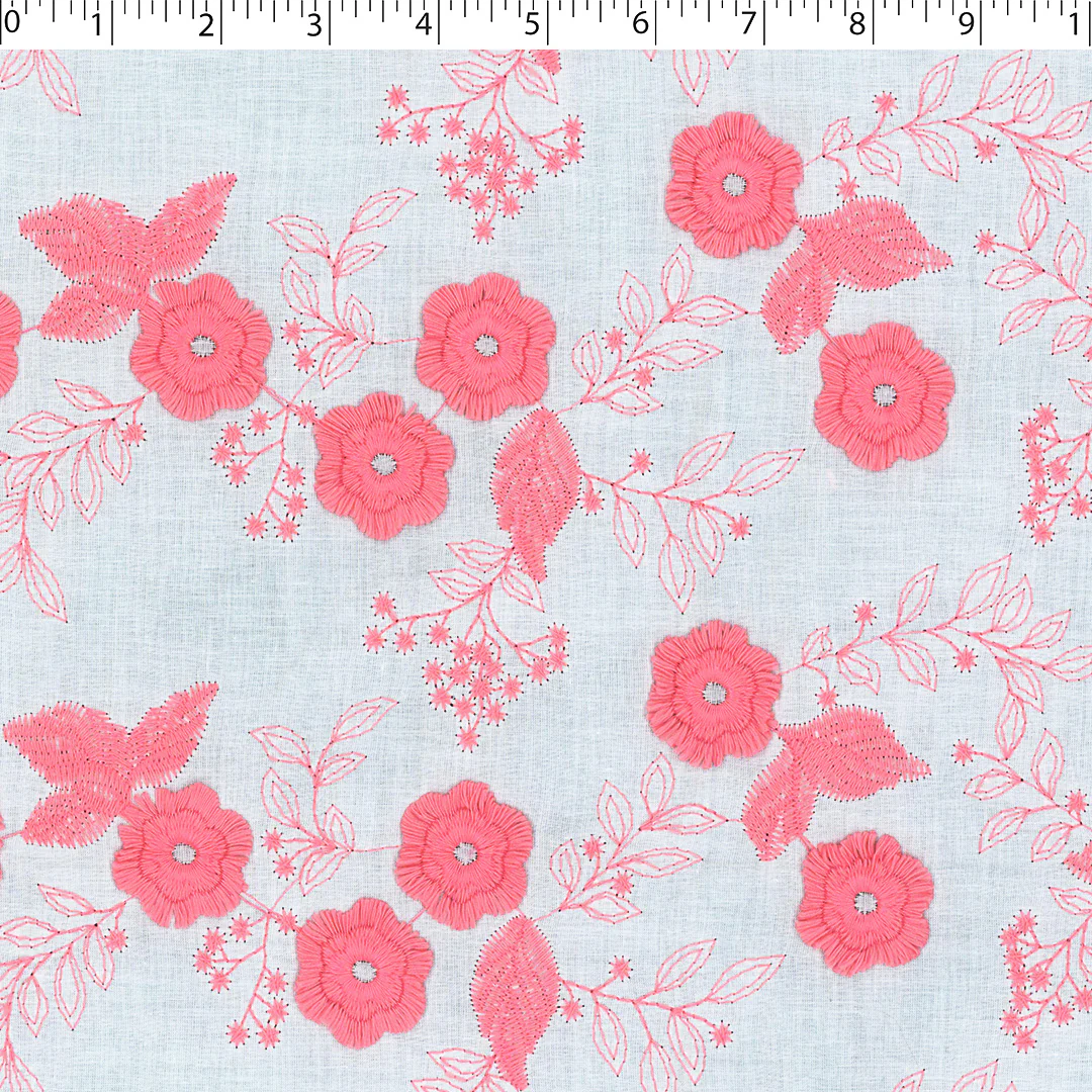 DAYDREAM COLLECTION - EMBROIDERED COTTON VOILE - Image 2