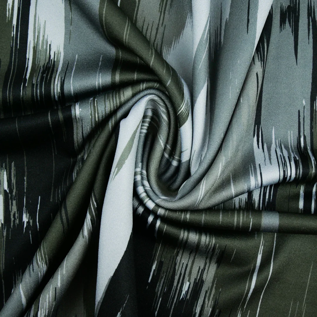 DELPHINE - KNIT PRINTS - DISTRESSED ABSTRACT - Image 3