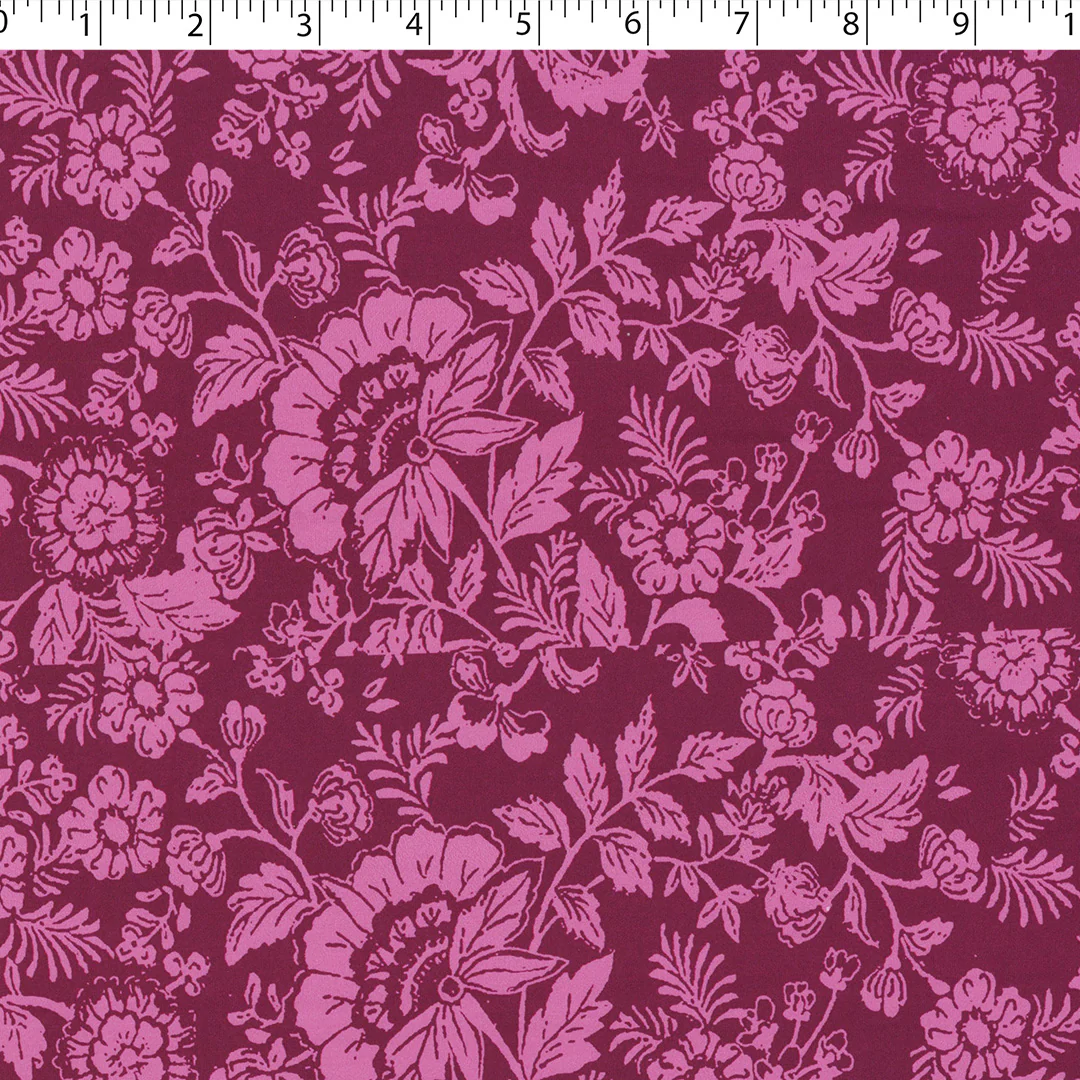 DELPHINE - KNIT PRINTS - MONOTONE FLORAL