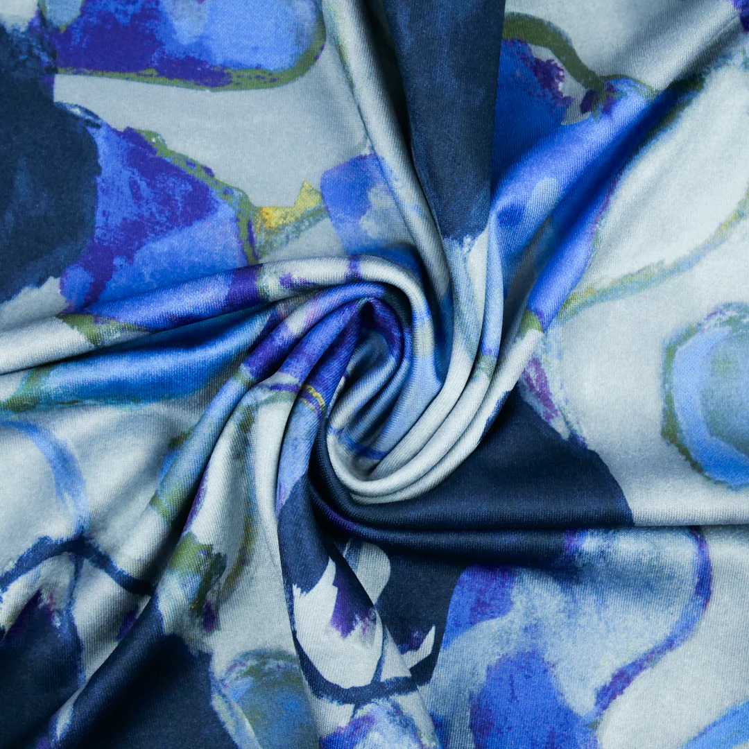 DELPHINE - KNIT PRINTS - WATERCOLOUR FLORAL - Image 3