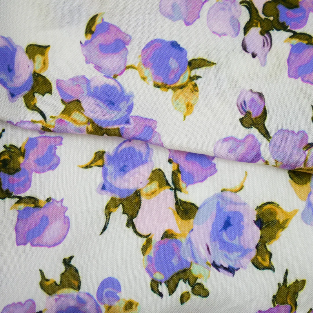 DESIREE - RAYON VOILE PRINTS - ROSES - Image 2