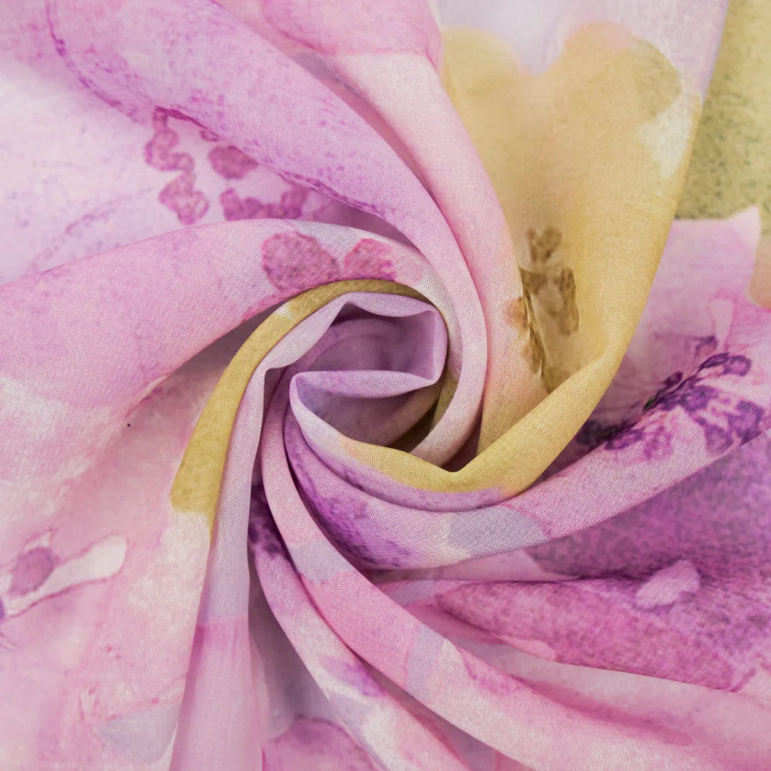 ELEGANZA - CHIFFON PRINTS - ABSTRACT FLORAL - Image 3
