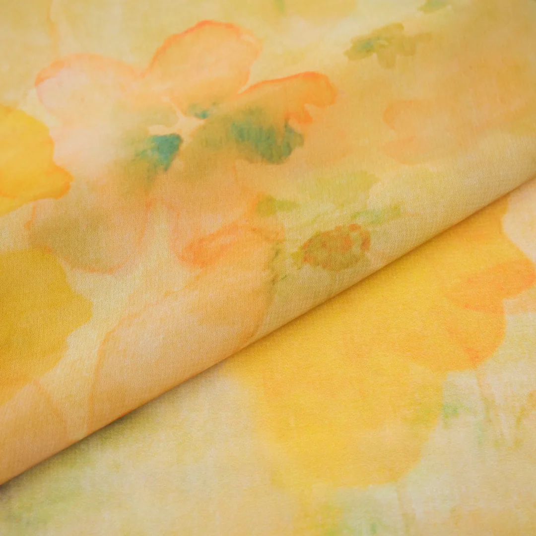 ELEGANZA - CHIFFON PRINTS - ABSTRACT FLORAL - Image 2