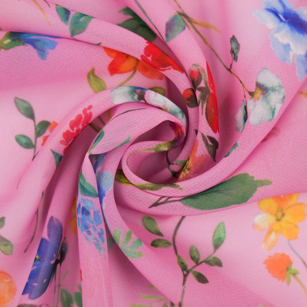 ELEGANZA-SATIN PRINTS-SMALL BOTANICAL - Image 3