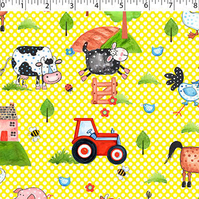FLANNELETTE PRINTS - FARM DOT - Image 2