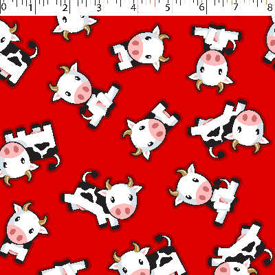 FLANNELETTE PRINTS - MINI MOO - Image 3