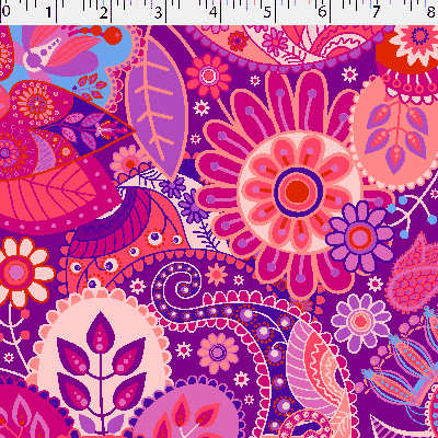 FLANNELETTE PRINTS - ORNAMENTAL PAISLEY - Image 2