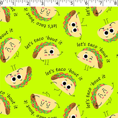 FLANNELETTE PRINTS - TACO TIME - Image 2