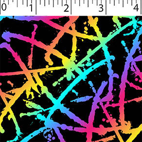 FLANNELETTE PRINTS - PAINT SPLATTER - Image 3