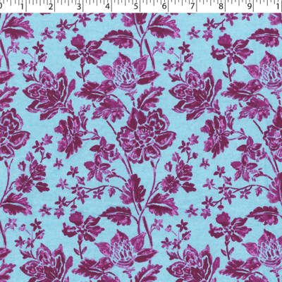 FLANNELETTE PRINTS -FLORAL STAMP - Image 3
