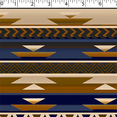 FLANNELETTE PRINTS - SOUTHWEST STRIPE - Image 3