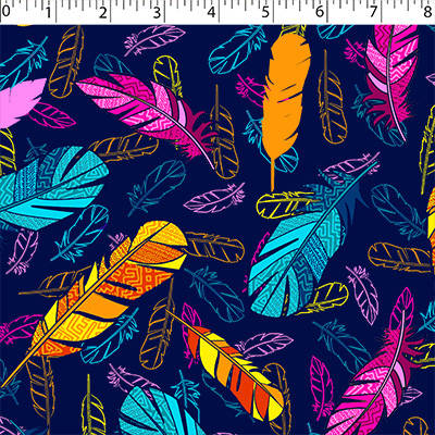 FLANNELETTE PRINTS - FEATHERS - Image 2
