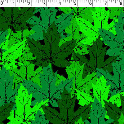 FLANNELETTE PRINTS - LEAVES - Image 3