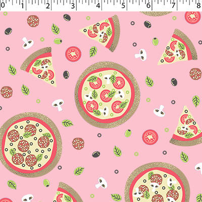 FLANNELETTE PRINTS - PIZZA - Image 2