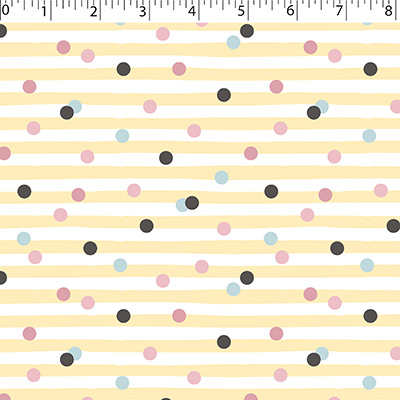 FLANNELETTE PRINTS - DOTTED STRIPE - Image 2