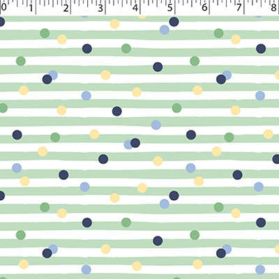 FLANNELETTE PRINTS - DOTTED STRIPE - Image 3