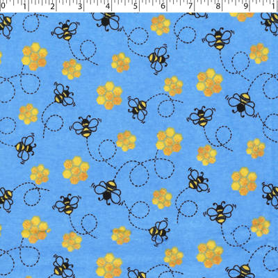 FLANNELETTE PRINTS -HONEY BEE - Image 2