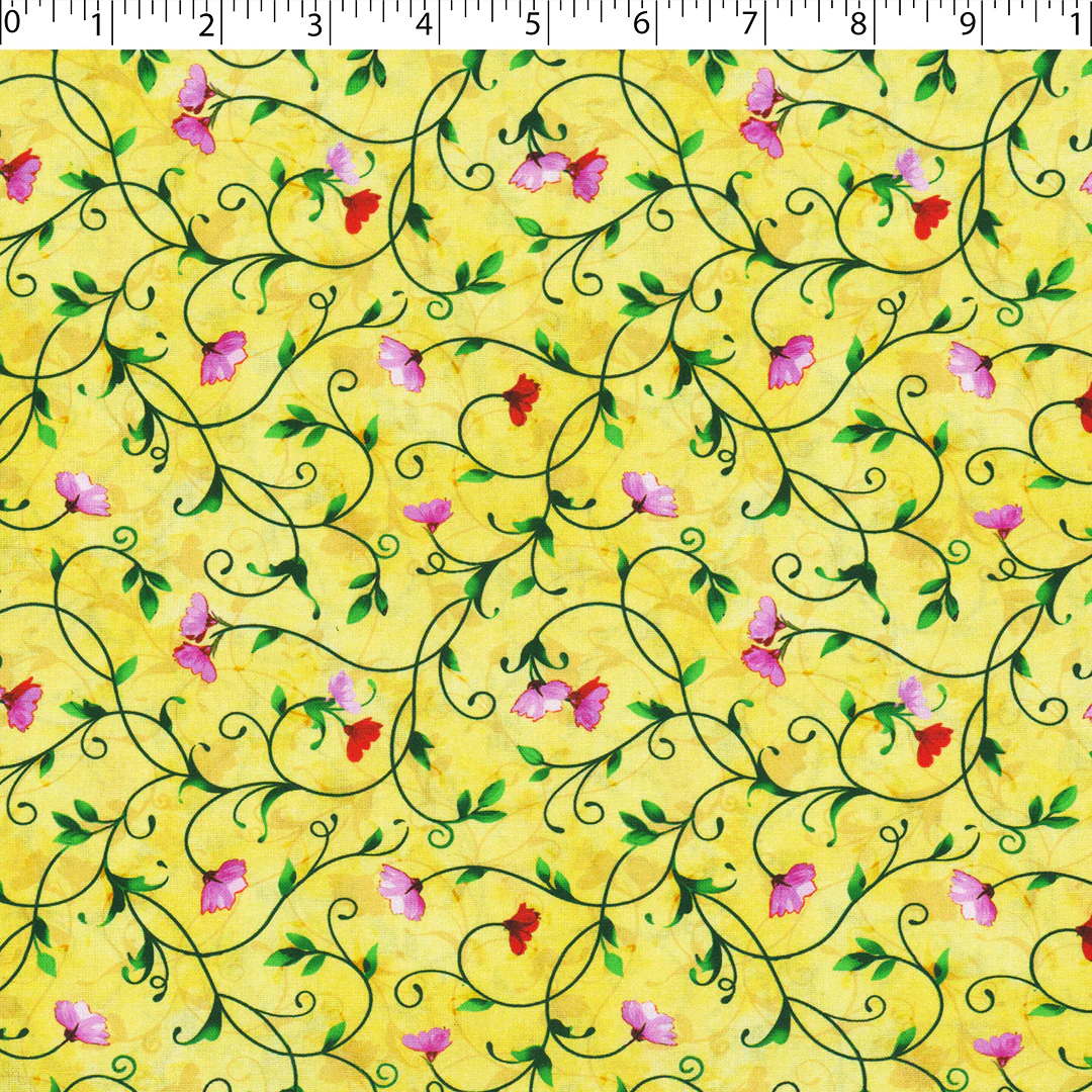 FLORAL FIELDS - 005 YELLOW
