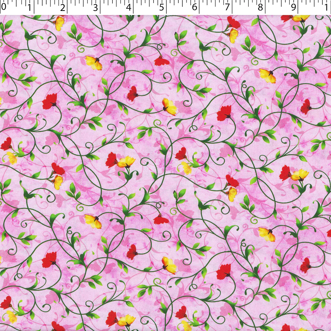 FLORAL FIELDS - 006 PINK