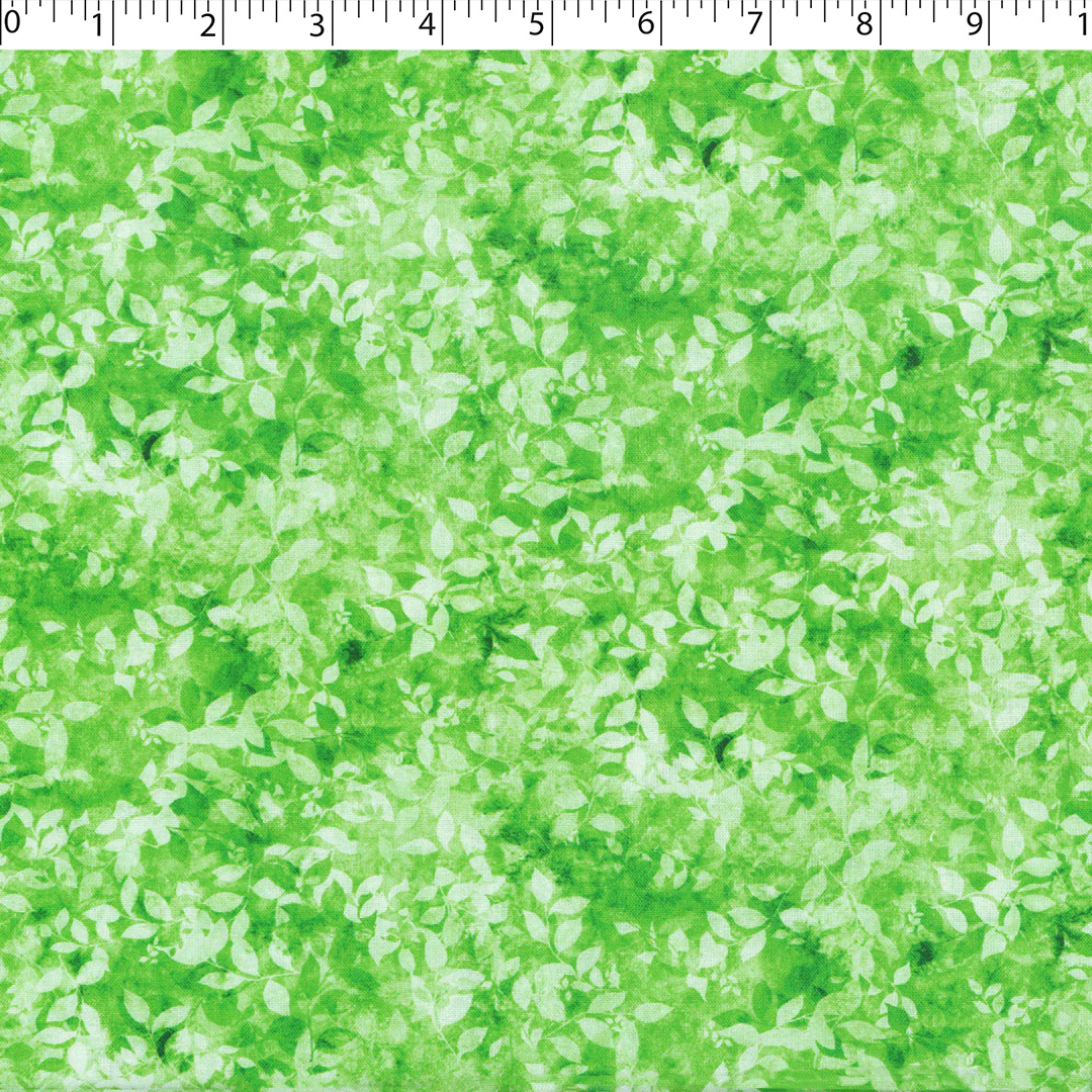 FLORAL FIELDS -  008 GREEN